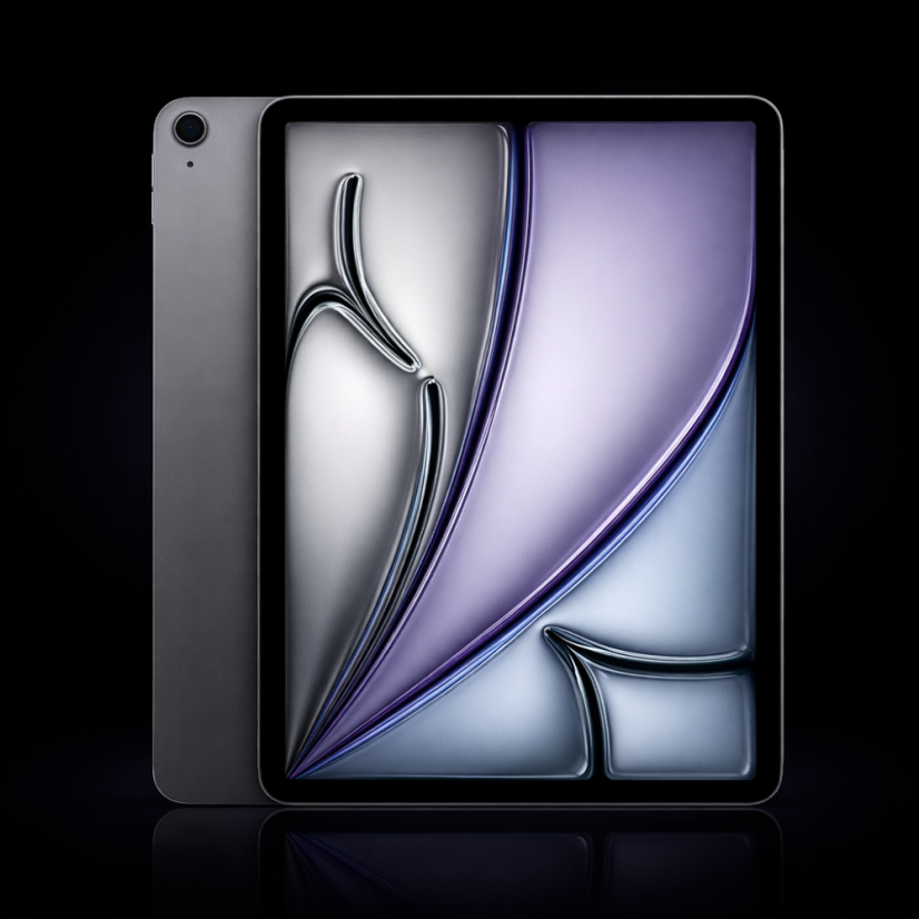 Apple iPad Air 13 M2 2024 - Celkový stav: Stav A, Barva: Space Gray, Úložiště / Disk: 1TB, Připojení: Wi-Fi