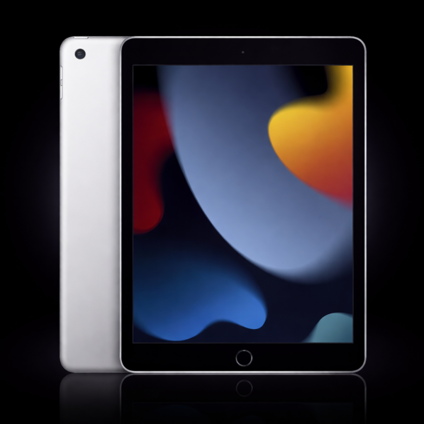 Apple iPad 9 gen. 2O21 - Celkový stav: Stav B, Barva: Silver, Úložiště / Disk: 256GB, Připojení: Wi-Fi