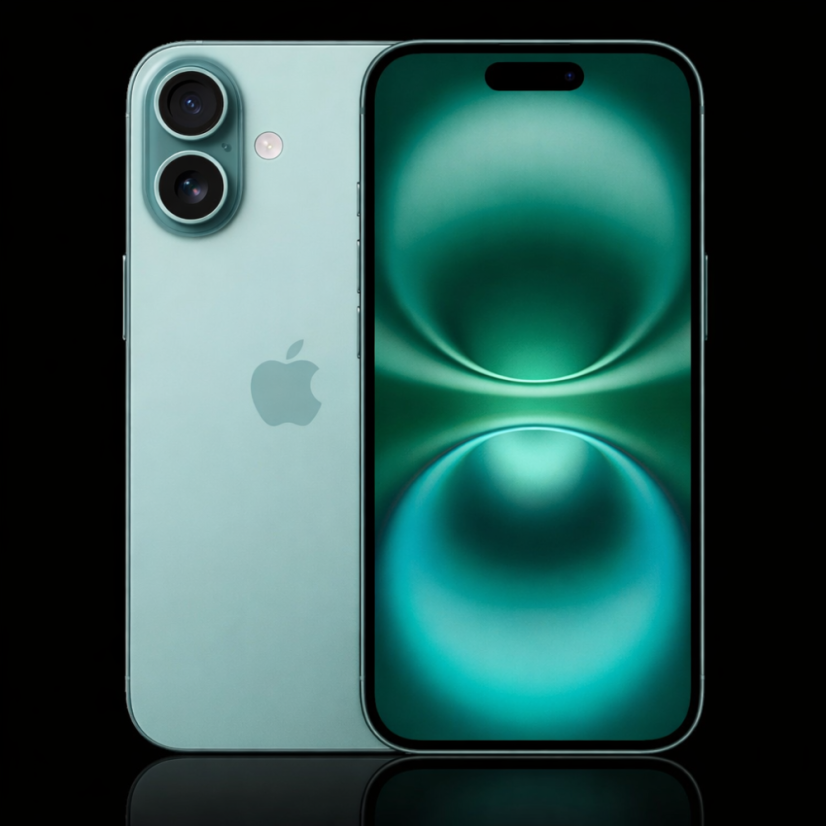 iPhone 16 - Celkový stav: Stav B, Barva: Teal, Úložiště / Disk: 256GB