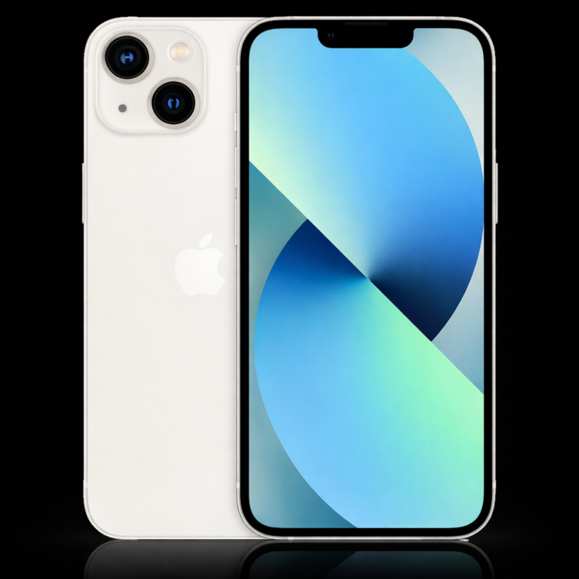 iPhone 13 Mini - Celkový stav: Stav C, Barva: White, Úložiště / Disk: 128GB