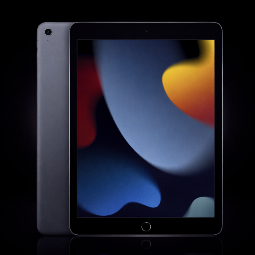 Apple iPad 9 gen. 2O21 - Celkový stav: Stav A, Barva: Space Gray, Úložiště / Disk: 64GB, Připojení: Wi-Fi
