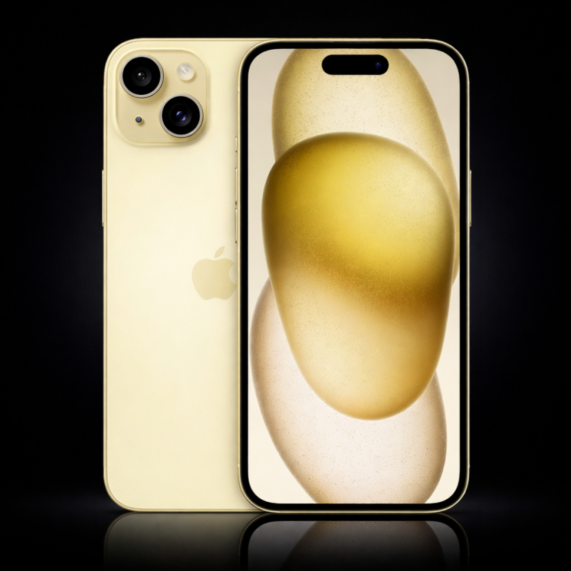 iPhone 15 - Celkový stav: Stav B, Barva: Yellow, Úložiště / Disk: 512GB